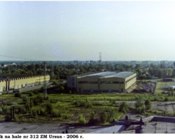 Widok na hale nr 312 ZM Ursus - 2006 r. AR.AZ.20.047