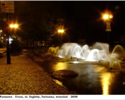 Warszawa-Ursus, ul. Zagłoby, fontanna - 2008 AR.KS.22.020
