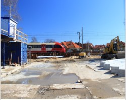 Warszawa-Ursus, budowa stacji "Niedźwiadek" - 2013 AR.KS.22.081