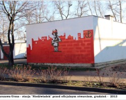 Warszawa-Ursus, stacja "Niedźwiadek" - 2013 AR.KS.22.104