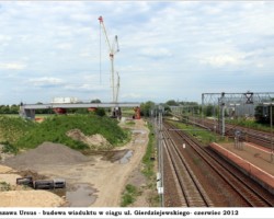 Warszawa-Ursus, budowa ul. Gierdziejewskiego - 2012 AR.KS.22.130