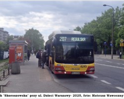 Ursus, przystanek - Skoroszewska 2025 AR.MW.28.003