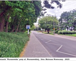 Ursus, przystanek - Warszawska 2025 AR.MW.28.035