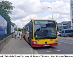 Ursus, przystanek - Zajezdnia Ursus Płn. 2025 AR.MW.28.039