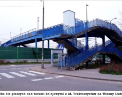 Kładka dla pieszych Traktorzystów AR.ZS.29.026