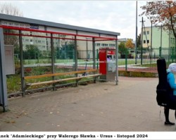 Walerego Sławka, przystanek AR.ZS.29.038