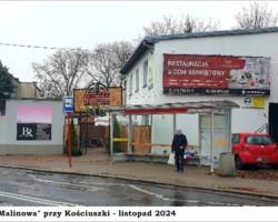 Malinowa, przystanek AR.ZS.29.048