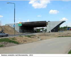 Budowa wiaduktu nad Warszawską - 2012 AR.KS.22.175
