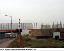 Budowa wiaduktu nad Warszawską - 2012 AR.KS.22.191
