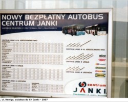 ul. Keniga, autobus, Janki, rozkład AR.KS.22.211