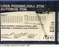 ul. Keniga, autobus, Janki, rozkład AR.KS.22.212